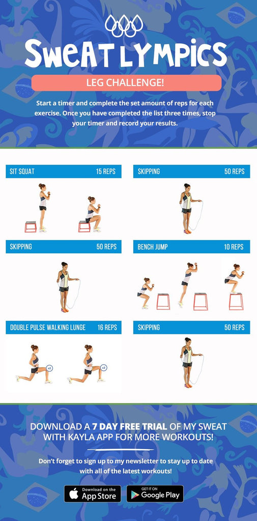    Sweatlympics Leg Challenge!